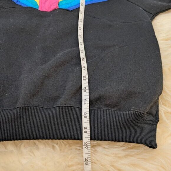 VTG 80's Lavon Color Block Abstract Nylon Windbreaker Jacket Womens Size Large - Picture 5 of 7